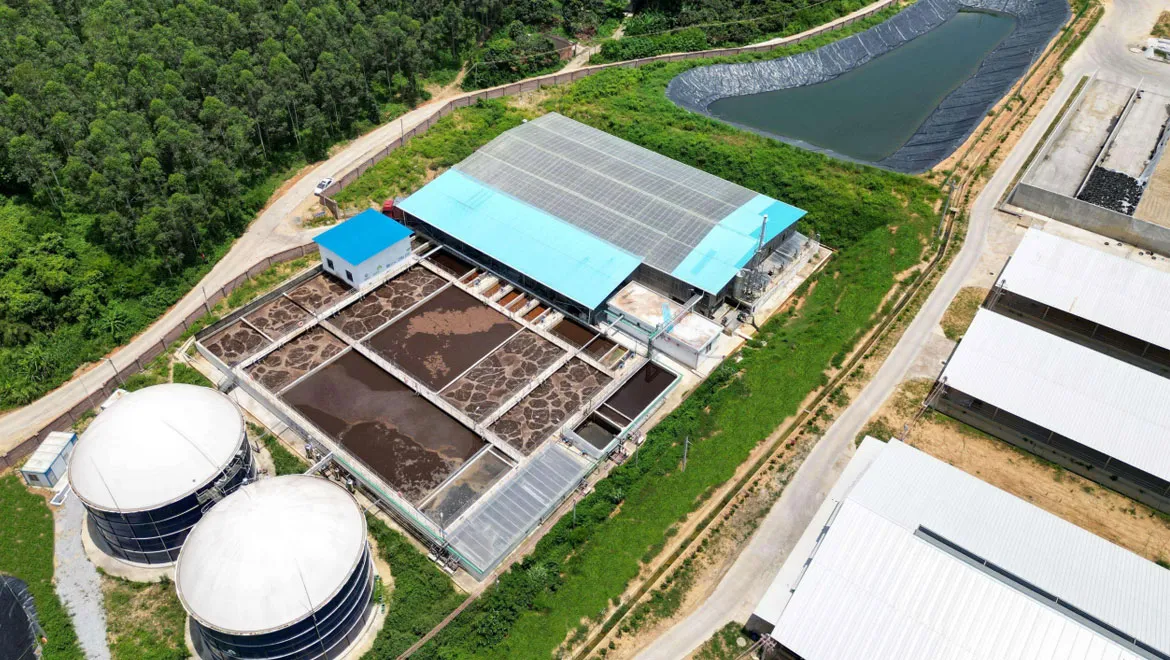 Wens Group Dairy Tiantang Cattle Farm Wastewater Treatment Project