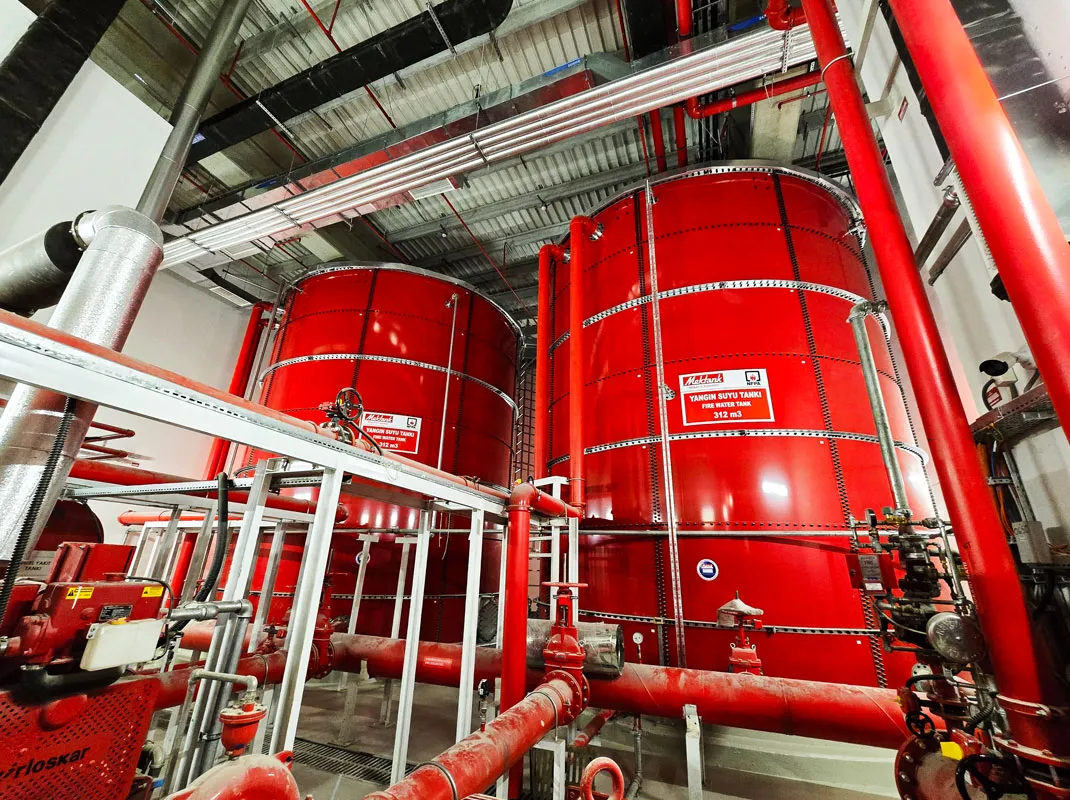 epoxy coated steel tanks factory