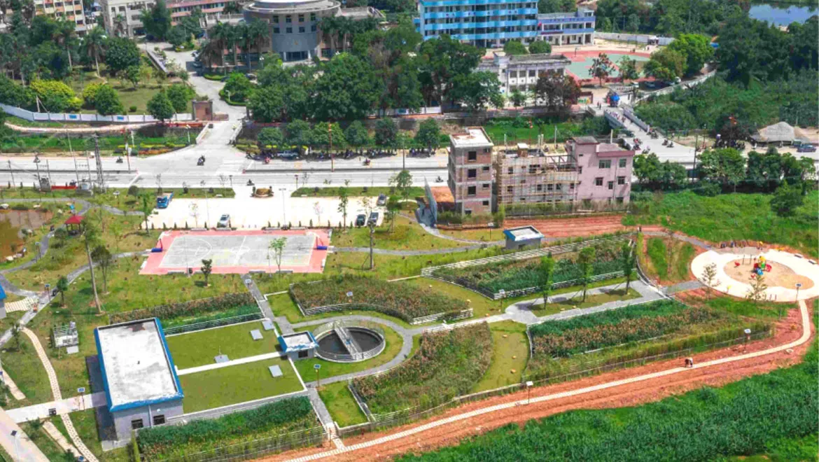 Integrated Model for Domestic Wastewater Treatment and Community Leisure Park Development
