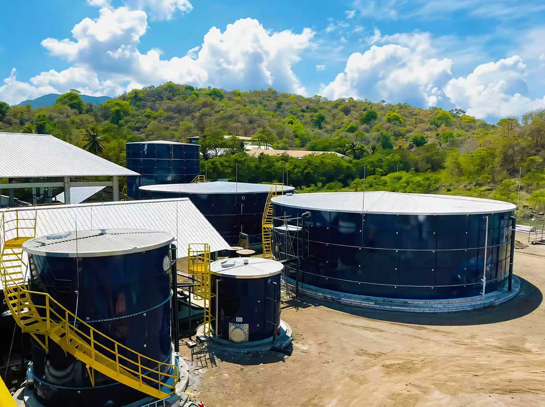 Glass Fused to Steel Tanks